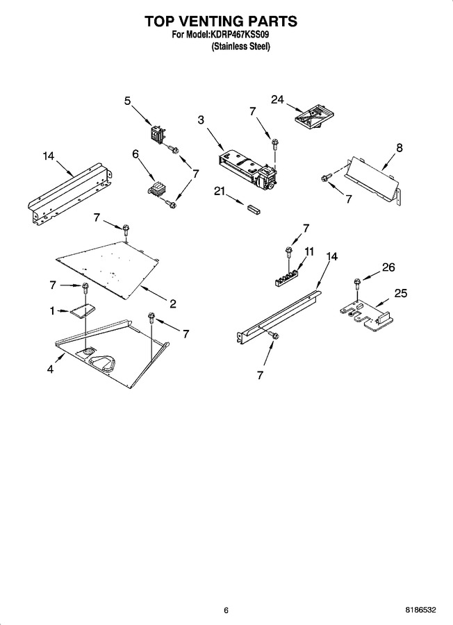 Diagram for KDRP467KSS09