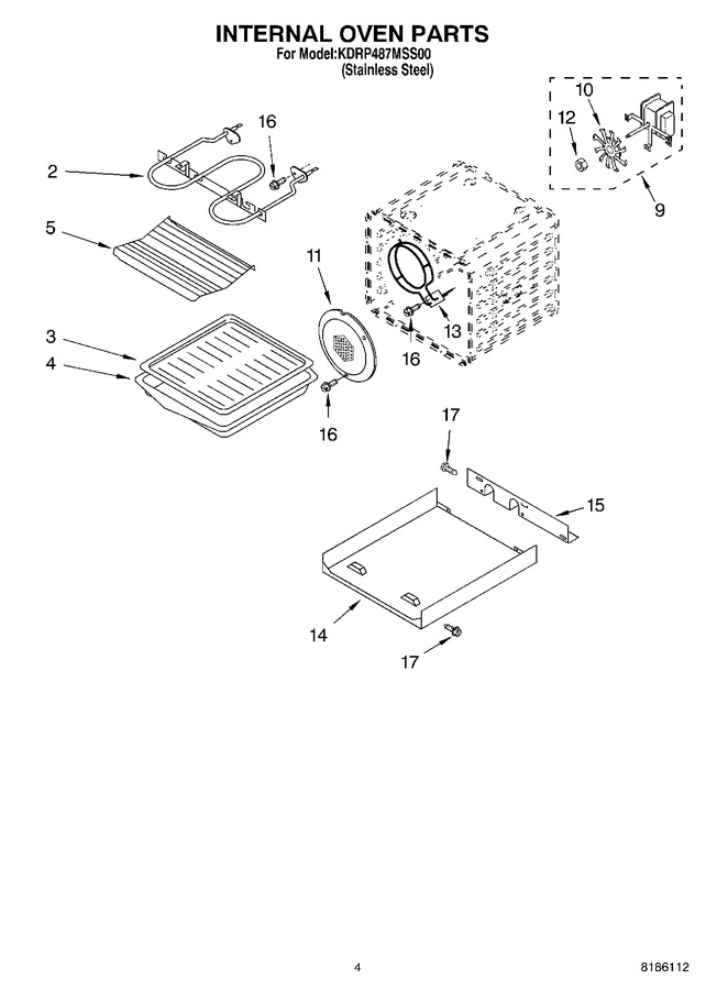 Diagram for KDRP487MSS00