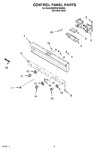 Diagram for 04 - Control Panel Parts
