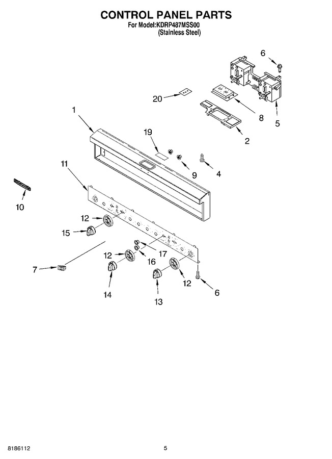Diagram for KDRP487MSS00