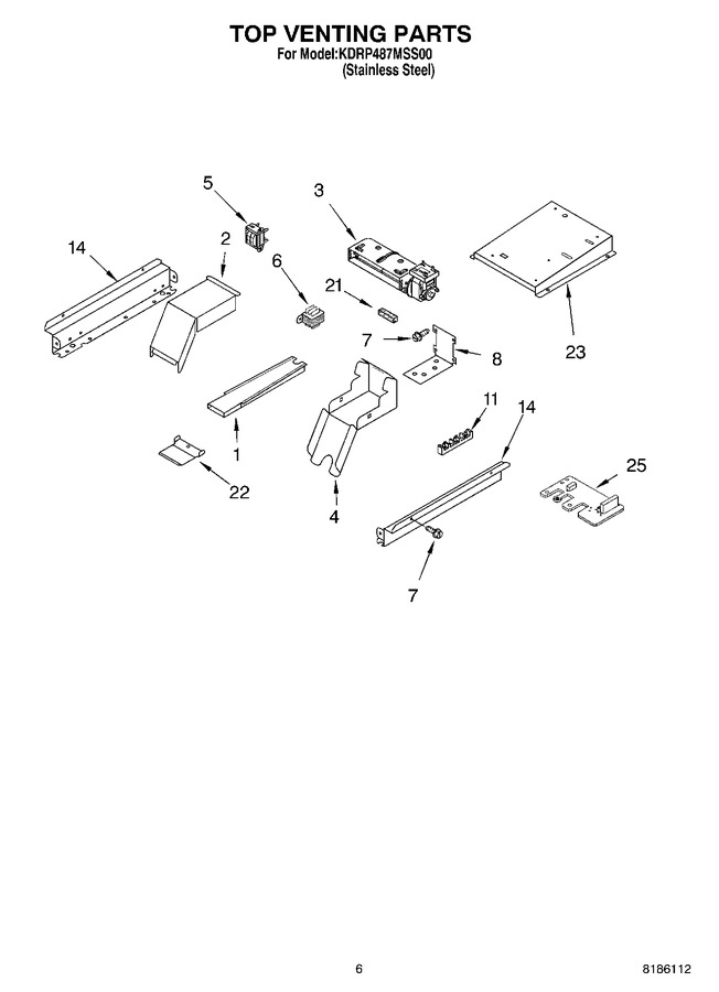 Diagram for KDRP487MSS00