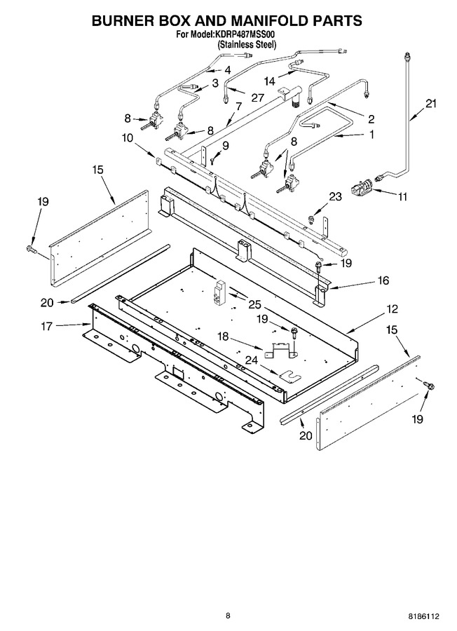 Diagram for KDRP487MSS00