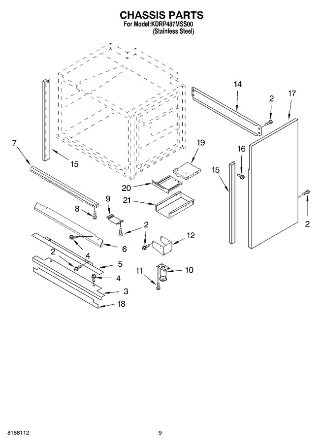 Diagram for KDRP487MSS00
