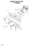Diagram for 04 - Control Panel Parts