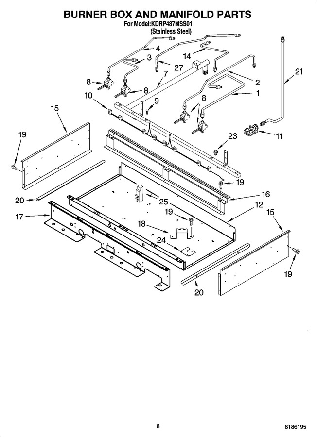 Diagram for KDRP487MSS01