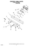 Diagram for 04 - Control Panel Parts