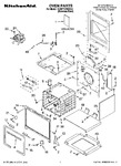Diagram for 01 - Oven Parts