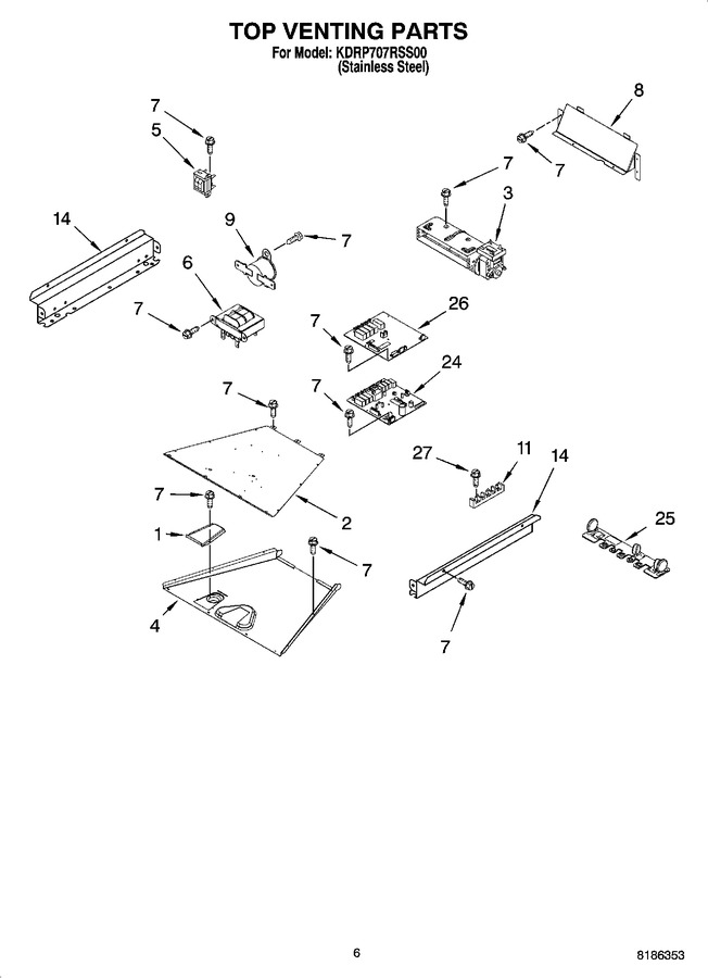 Diagram for KDRP707RSS00