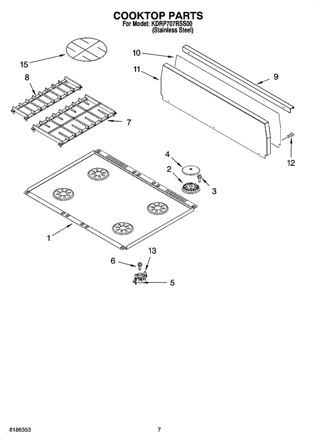Diagram for KDRP707RSS00