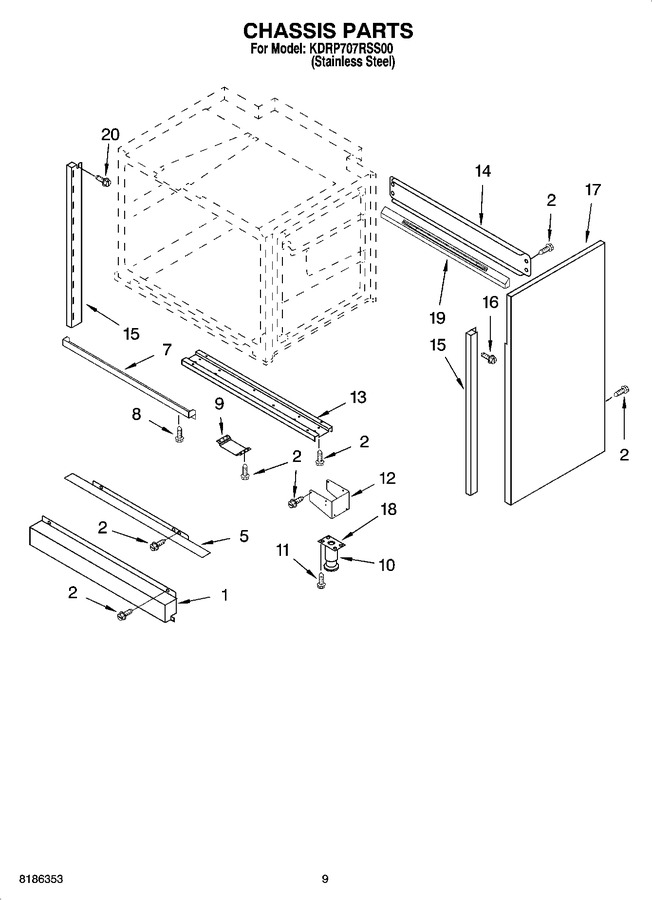 Diagram for KDRP707RSS00