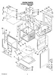 Diagram for 02 - Oven Parts