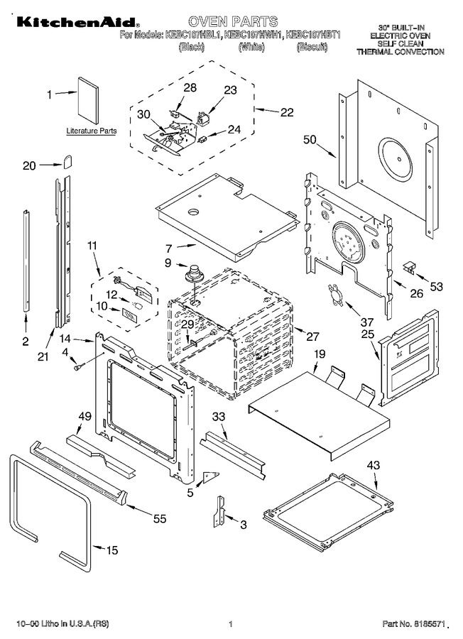 Diagram for KEBC107HWH1