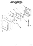 Diagram for 03 - Oven Door Parts