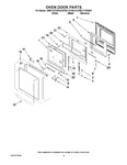 Diagram for 04 - Oven Door Parts