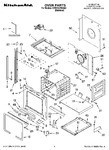 Diagram for 01 - Oven Parts
