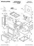 Diagram for 01 - Oven Parts