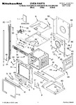 Diagram for 01 - Oven Parts
