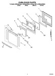Diagram for 03 - Oven Door Parts