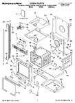 Diagram for 01 - Oven Parts