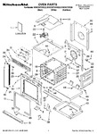 Diagram for 01 - Oven Parts