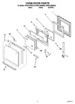 Diagram for 03 - Oven Door Parts