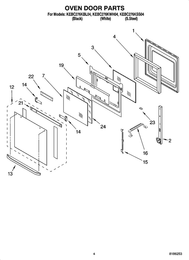Diagram for KEBC276KBL04