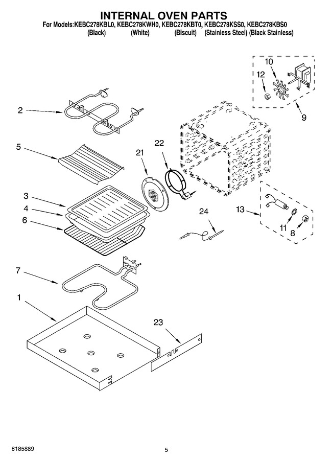 Diagram for KEBC278KWH0