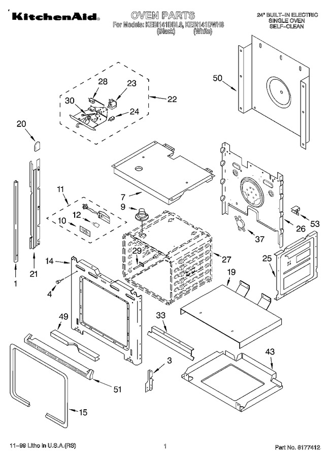 Diagram for KEBI141DWH8