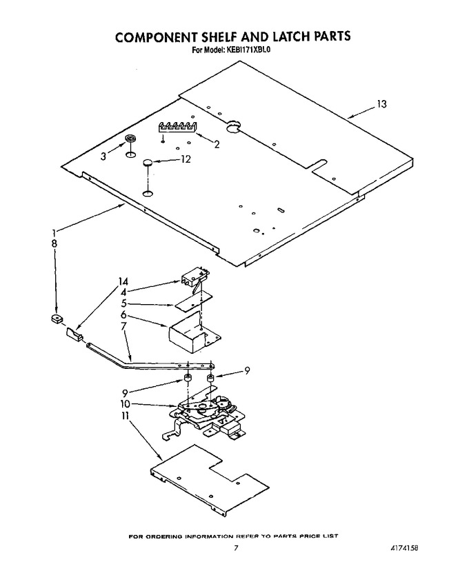 Diagram for KEBI171XWH0