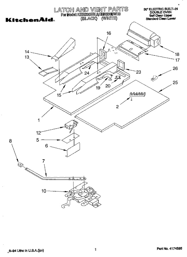 Diagram for KEBI200BWH0