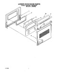Diagram for 04 - Lower Oven Door