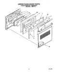 Diagram for 05 - Upper Oven Door