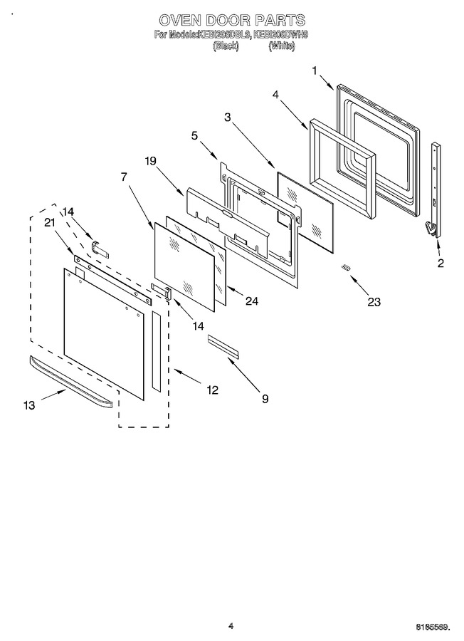 Diagram for KEBI206DWH9