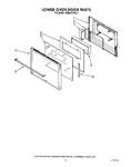 Diagram for 06 - Lower Oven Door