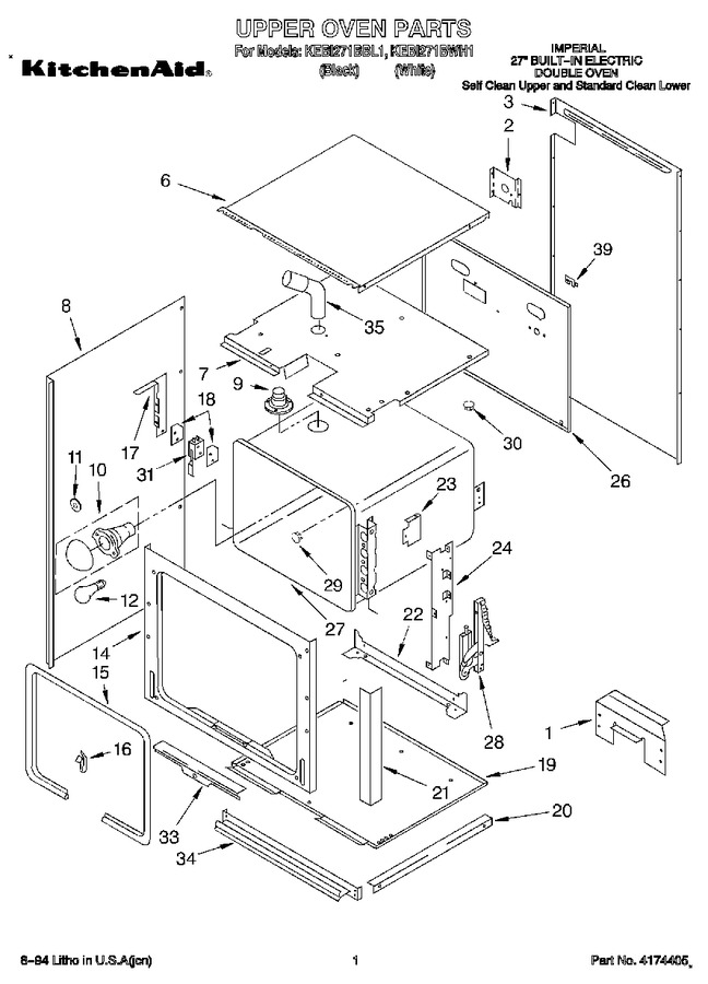Diagram for KEBI271BWH1