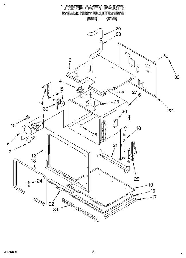 Diagram for KEBI271BWH1
