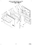 Diagram for 04 - Upper Oven Door