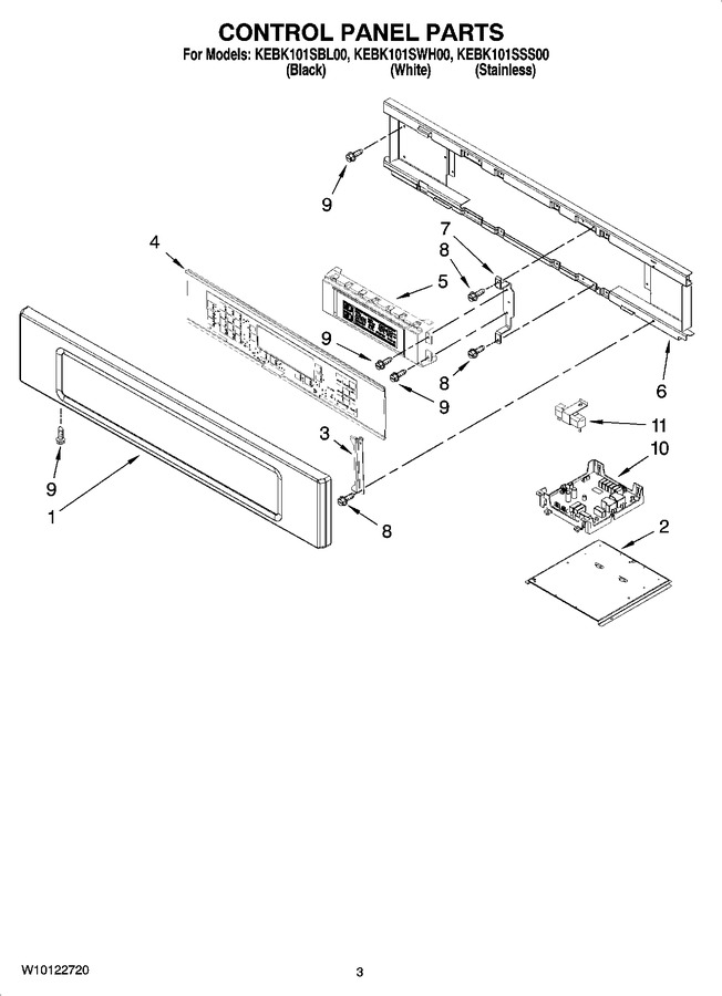 Diagram for KEBK101SWH00