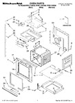 Diagram for 01 - Oven Parts