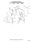 Diagram for 03 - Oven Door Parts