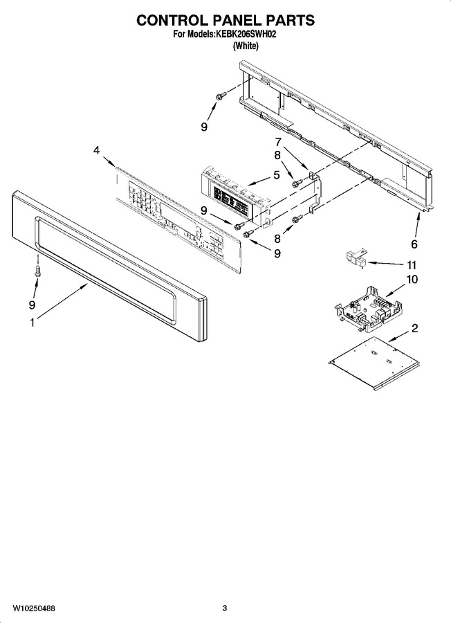 Diagram for KEBK206SWH02