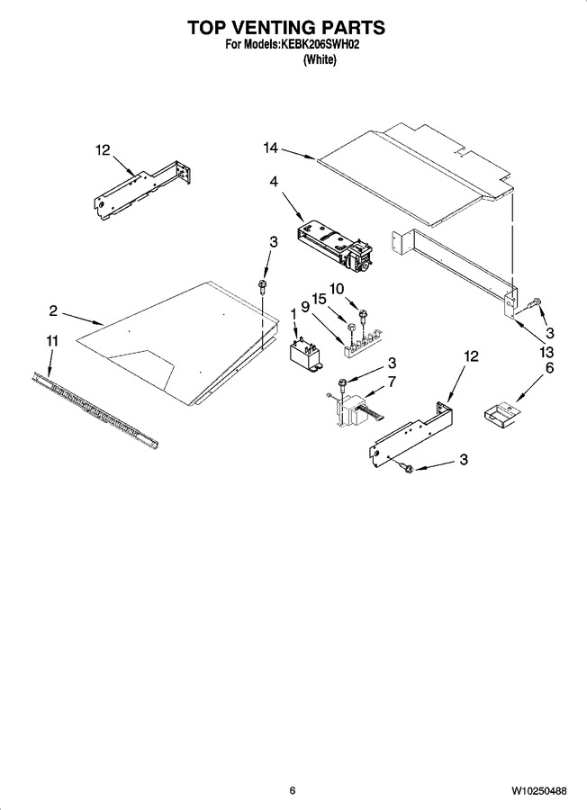 Diagram for KEBK206SWH02
