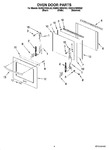 Diagram for 03 - Oven Door Parts