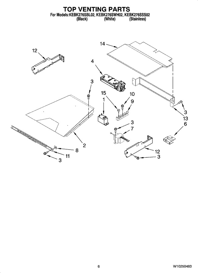 Diagram for KEBK276SWH02