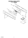 Diagram for 02 - Control Panel Parts