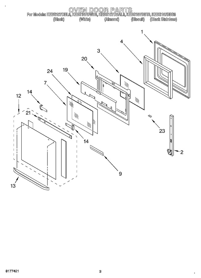 Diagram for KEBS107DAL8