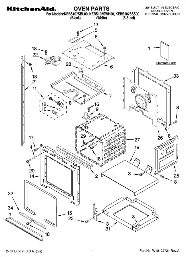Diagram for KEBS107SSS00