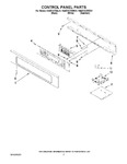 Diagram for 02 - Control Panel Parts