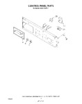 Diagram for 02 - Control Panel , Lit/optional