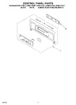 Diagram for 02 - Control Panel Parts